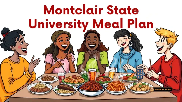 Montclair State University Meal Plan