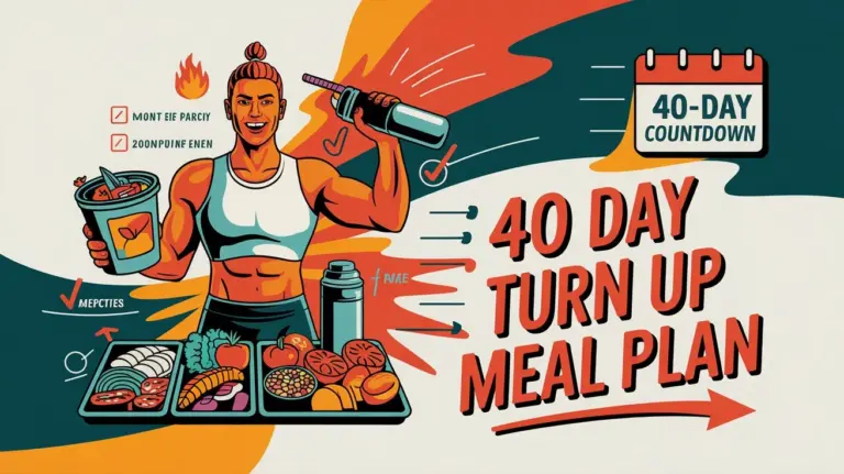 40 Day Turn Up Meal Plan PDF