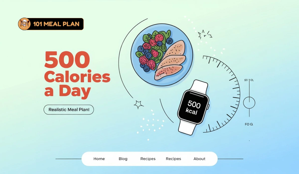 500 Calories a Day Meal Plan